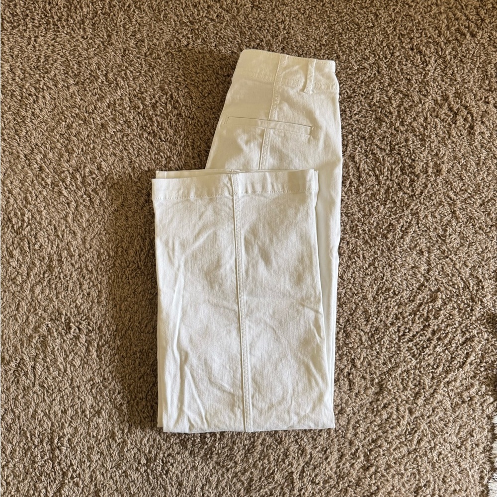 Universal Thread Cream Wide Leg Jeans - Picture 2 of 4